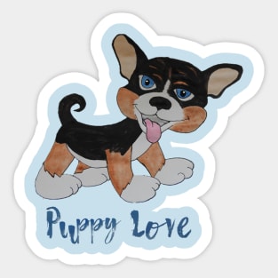 Puppy Love Sticker